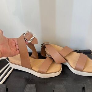 Tan Strappy Sandals brand neww